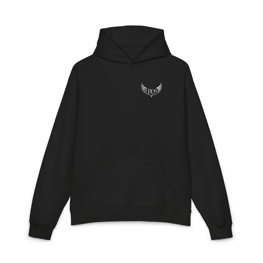 Eros Embroidered Heavy Hoodie (Black)