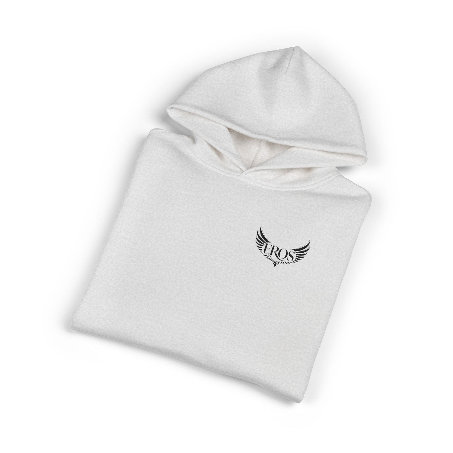 Eros Embroidered Heavy Hoodie (White)