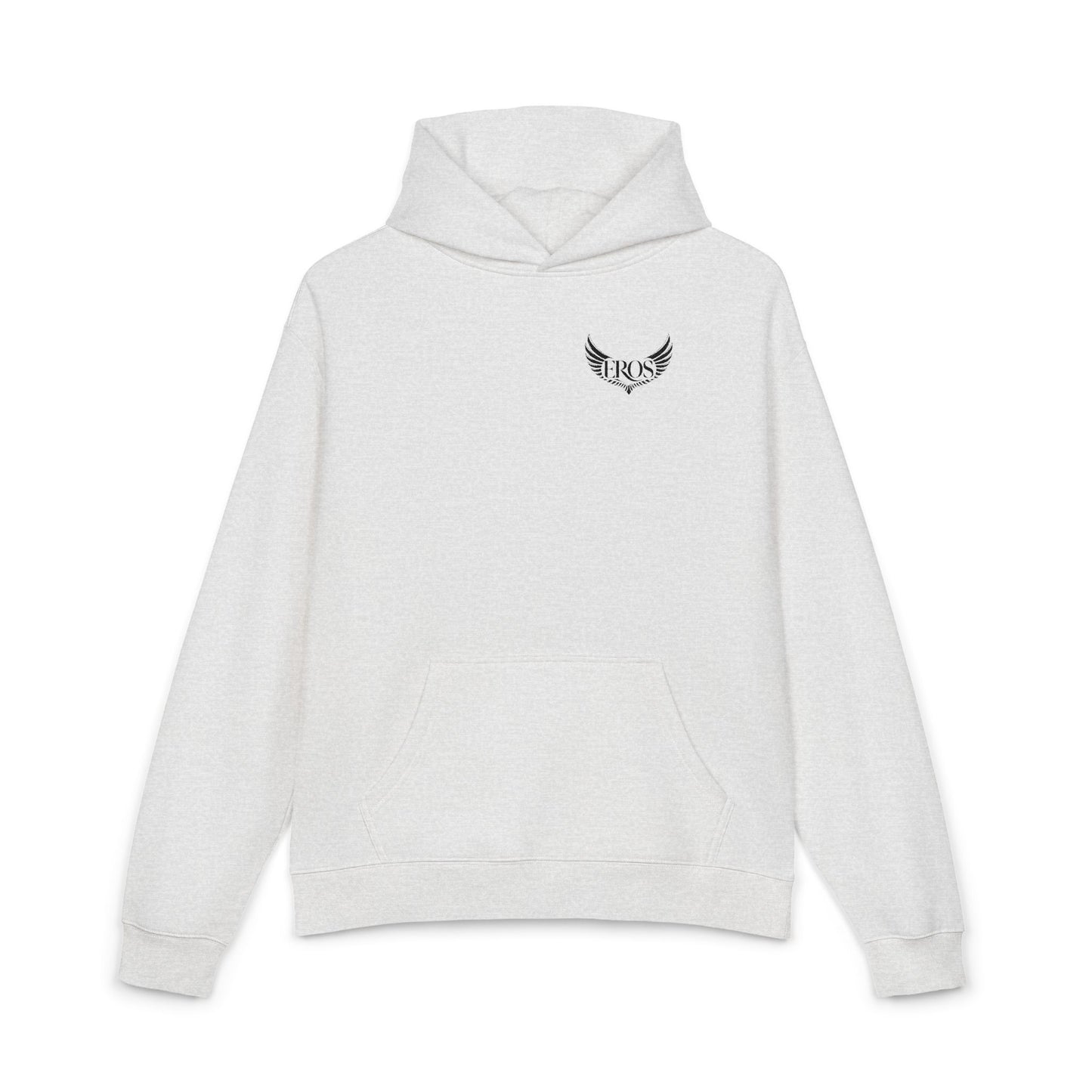 Eros Embroidered Heavy Hoodie (White)